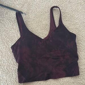 Lululemon tie dye align tank 8
